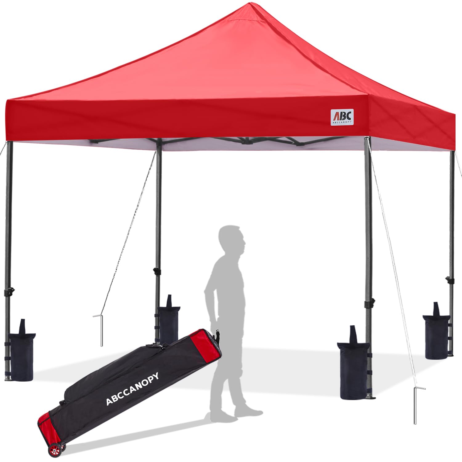 ABCCANOPY Pavillon WASSERDICHT Flatpavillon Pop-up Gartenzelt Festzelt