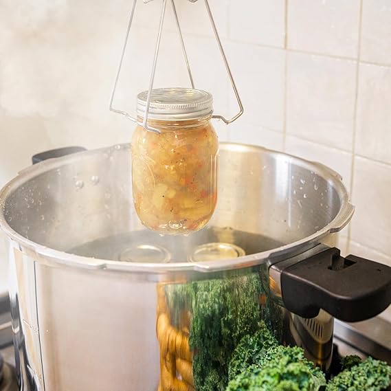 Barton Pressure Canner Release Valve Aluminum Canning Pot Cooker Pot Stove Top with Pressure Gauge Instant Fast Cooking Pot Stewing Locking System (22 Quarts) Meat, Poultry & Vegetables