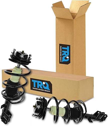 Miniatura 87 de TRQ - Conjunto de puntal delantero y resorte helicoidal (lados del conductor y del pasajero), para auto