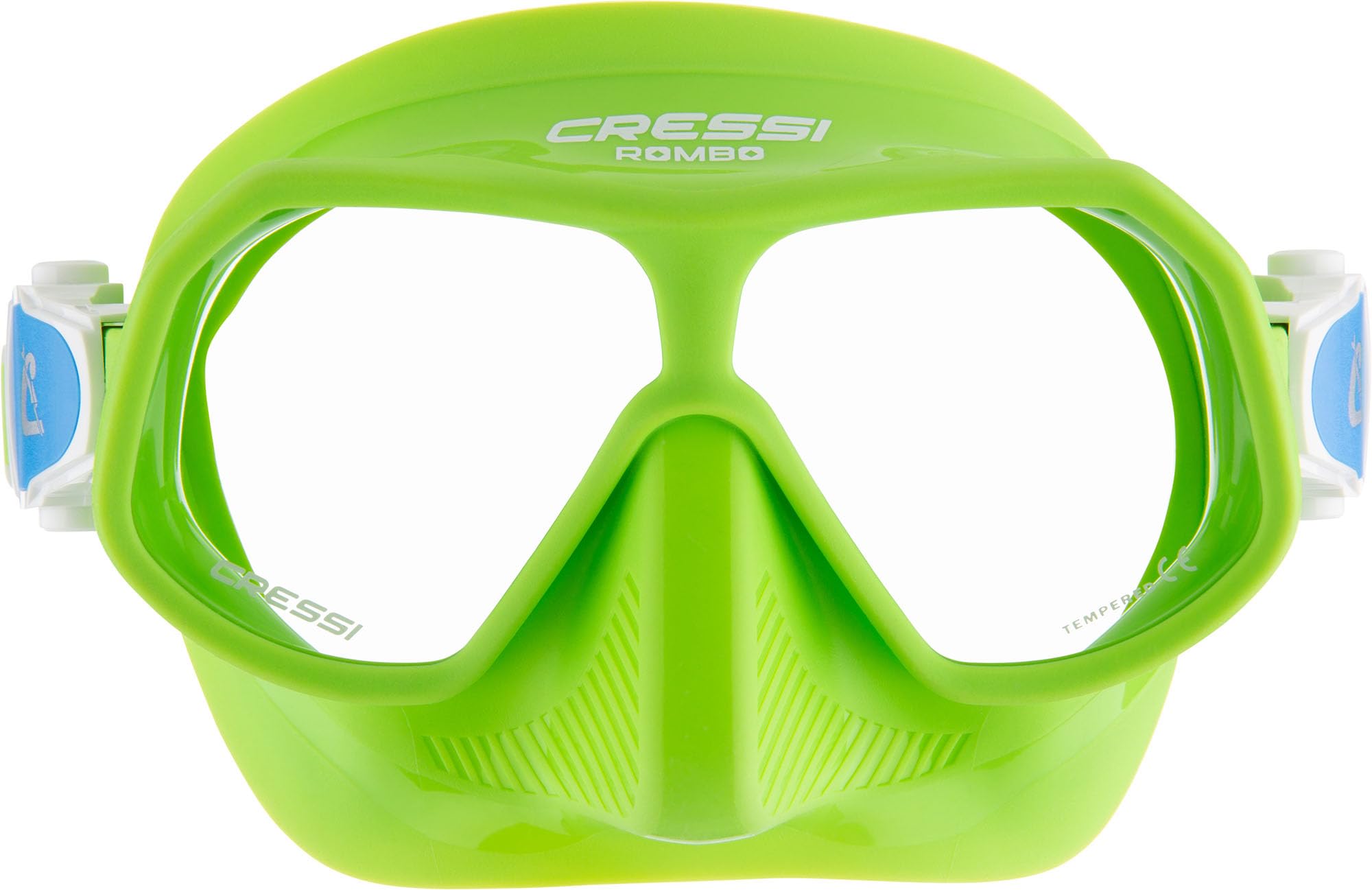 Cressi Kit de esnórquel para niños (máscara y esnórquel) para niños de 6 a 10 años - Rombo & Mini Dry: diseñado en Italia