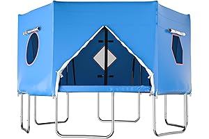 Trampoline Clubhouse 14 Ft - The Perfect Place for Kids to Play and Relax