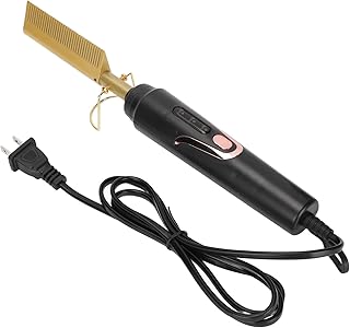 Pente Quente Elétrico Alisador De Cabelo Escova Profissional De Alta Temperatura Pente De Prensa De Cabelo 2 Em 1 Pente Alisador De Cabelo De Aquecimento Rápido Para Modelador De Cabelo