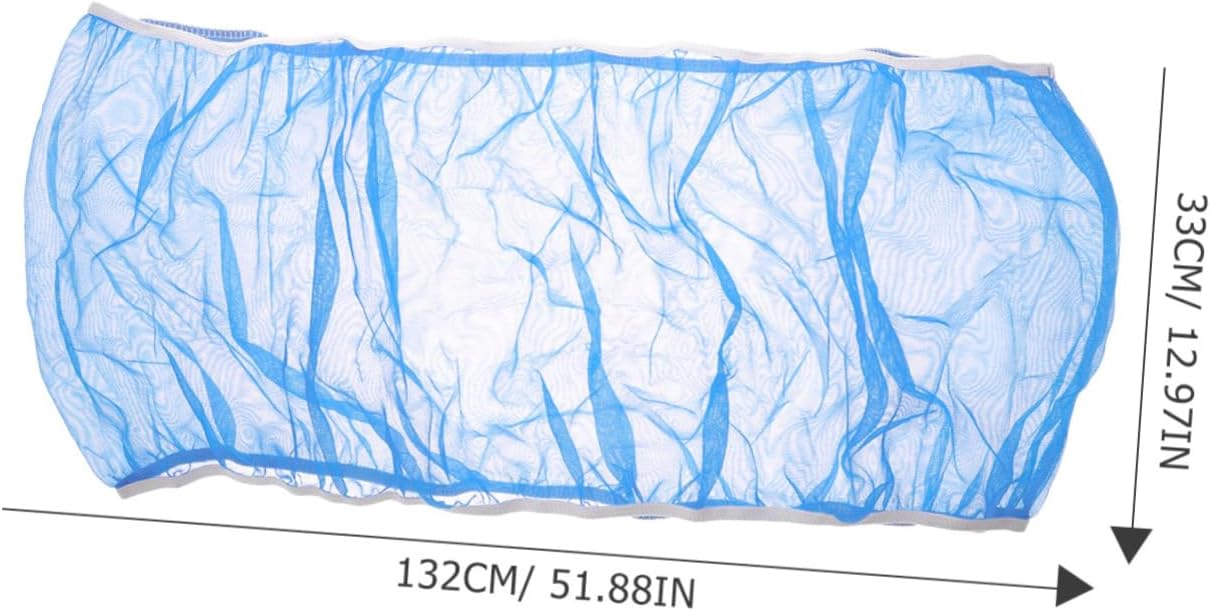 Yardwe 2pcs Bird Cage Net Cover Large Dust for Parrots Sparrows Bonsai Mesh Gauze Easy Install Feature Green Floral Design