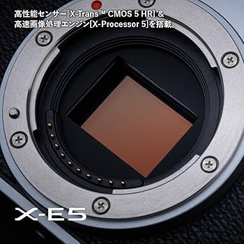 Amazon.co.jp: Fuji Mirrorless SLR Camera X-E5 Body Black F X-E5-B