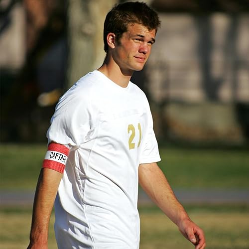 Miniatura 7 de Brazalete deportivo unisex de capitán, ajustable para entrenamiento de fútbol, adultos y jóvenes, banda elástica para el brazo del capitán,