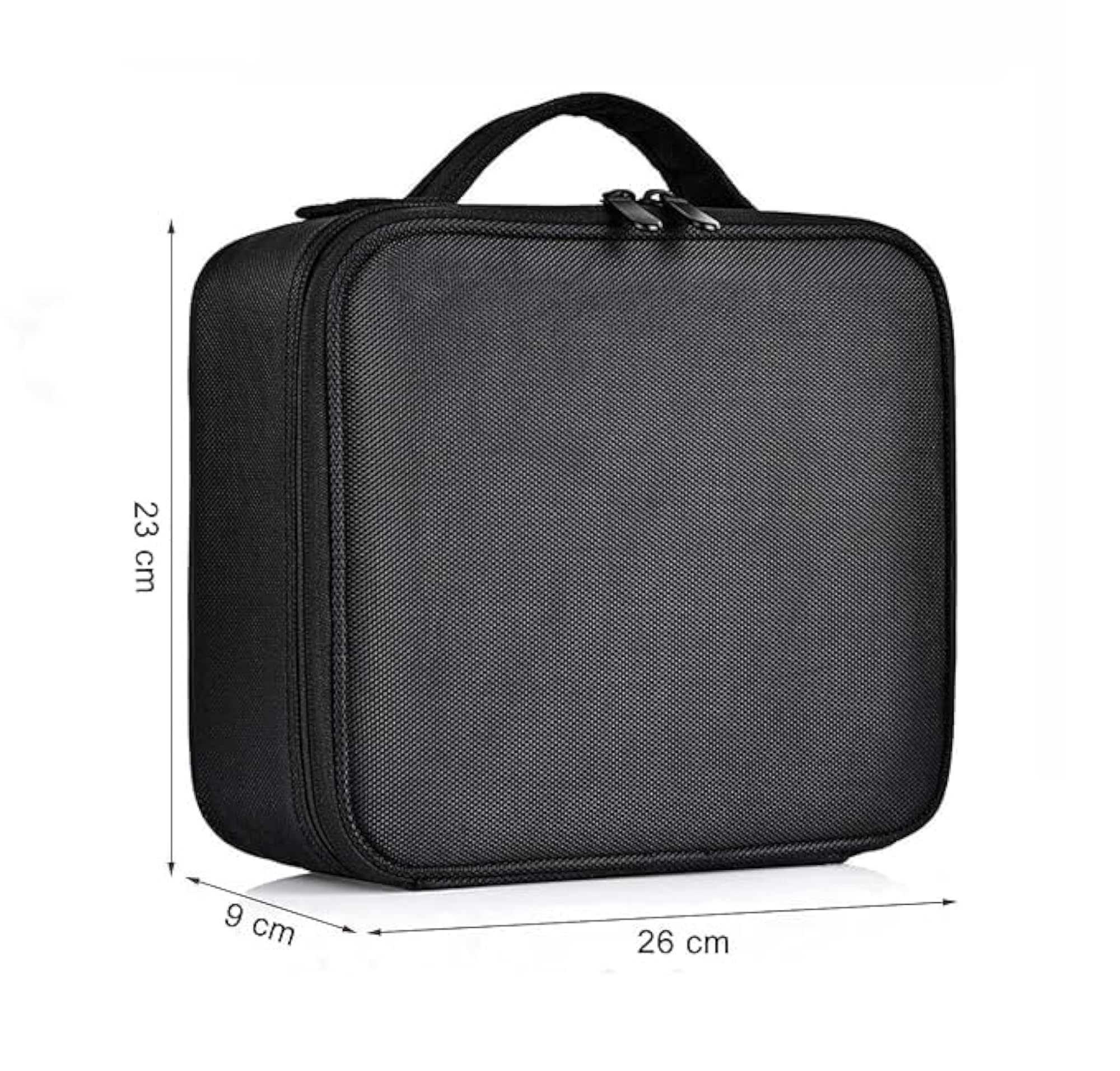 Faux Leather Makeup Organizer Bag for Women
