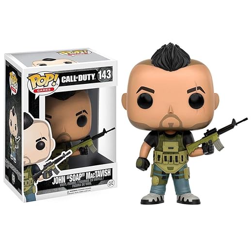 Funko Call Of Duty John Soap Mactavish Pop Games Figure