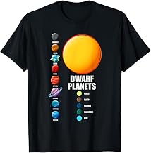 Solar System Shirts | Dwarf Planets T-Shirt