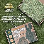 Eaton Pet and Pasture Naturally Grown, Premium, 1st Cut Blend, Western Timothy Hay Orchard Blend, Small Animal Food, Sustainable, Eco-Friendly, Farmer-Owned, 6LB-Box. - Image 3