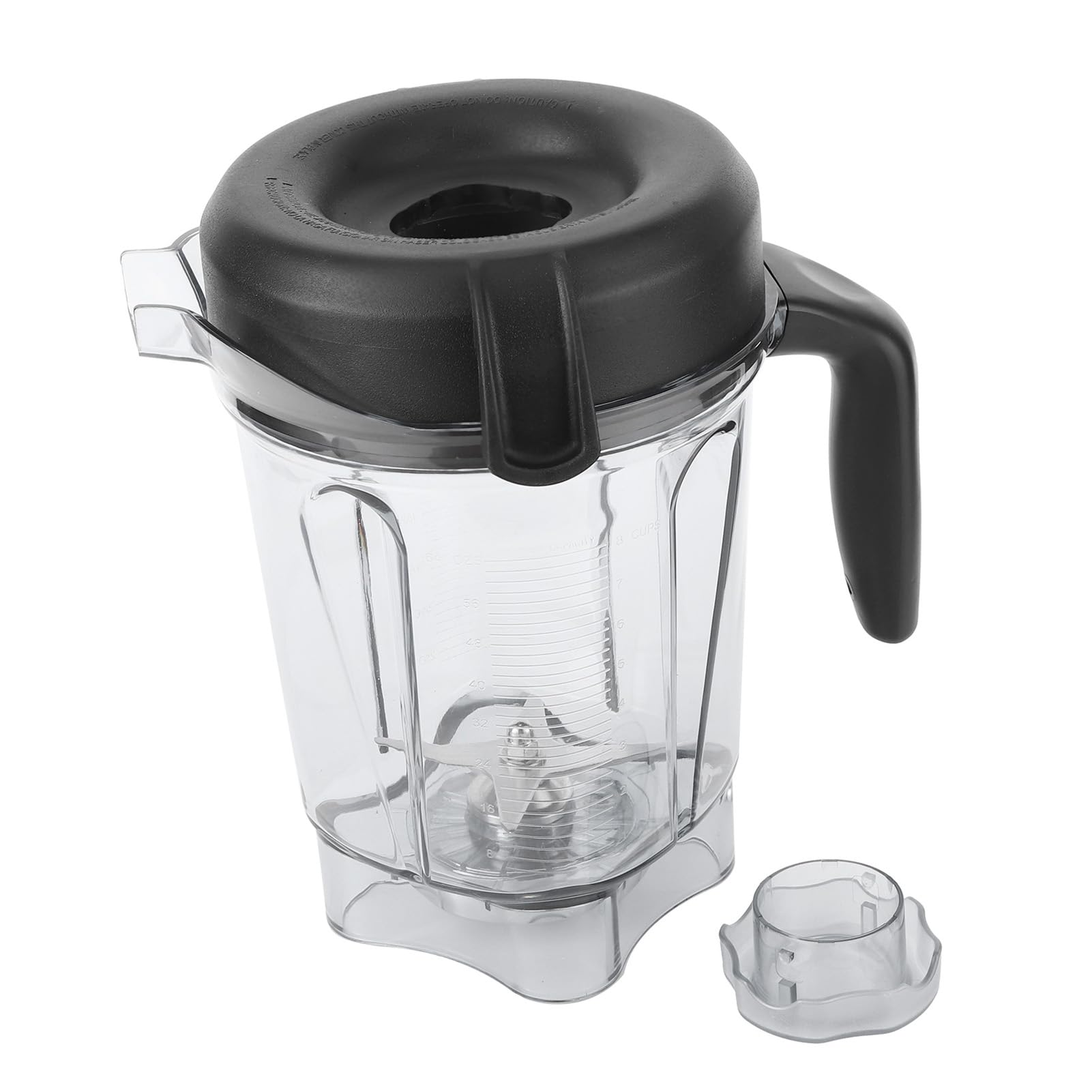 Yosoo Health Gear Pojemnik Blendera, Przezroczysty Pojemnik Blendera do żywności o Pojemności 64 Uncji z pokrywką Ostrza, Zamiennik Niezawierający BPA do Użytku Domowego w Kuchni