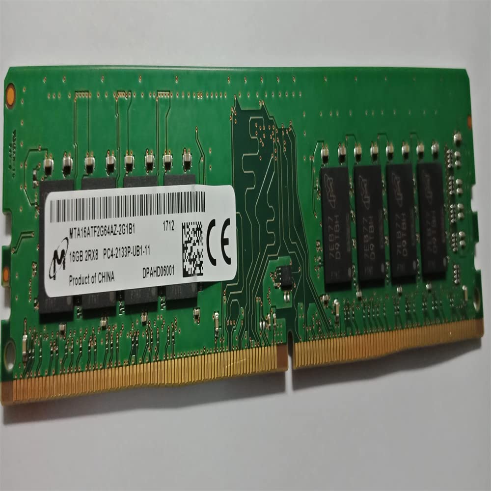 TTUAAUTT for MT DDR4 16GB 2RX8 PC4-2133P Desktop MTA16ATF2G64AZ
