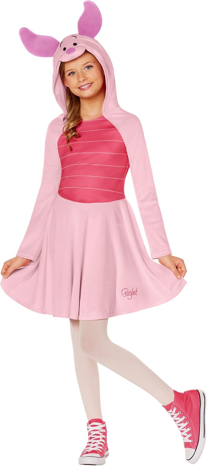 Spirit Halloween Winnie the Pooh Kids Piglet Dress Costume | Officially licensed | Disney