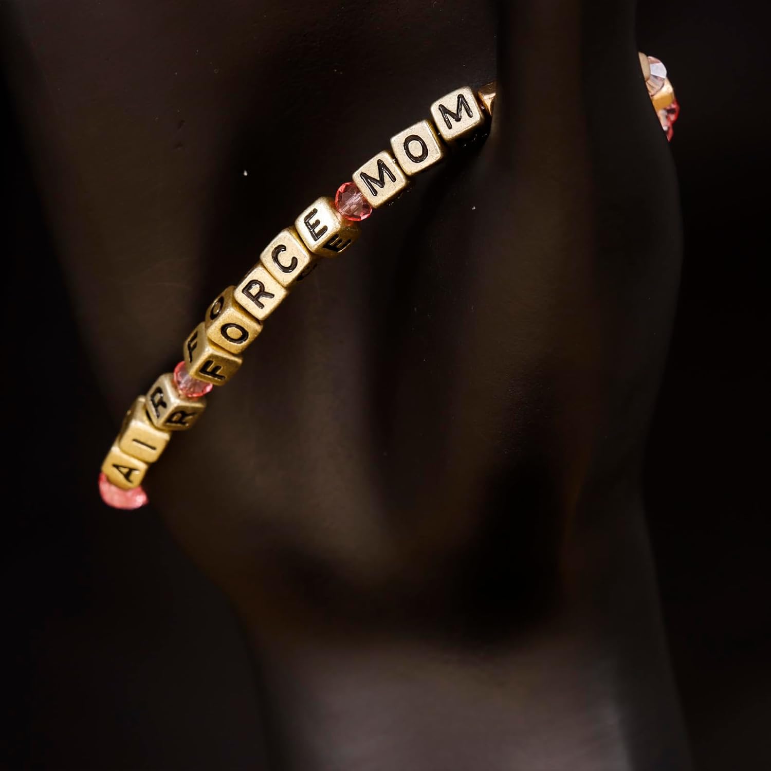 Kivosliviz Military Mom Bracelet Gifts for Women Air Force Jewelry Air Force Mom Gift - Image 6