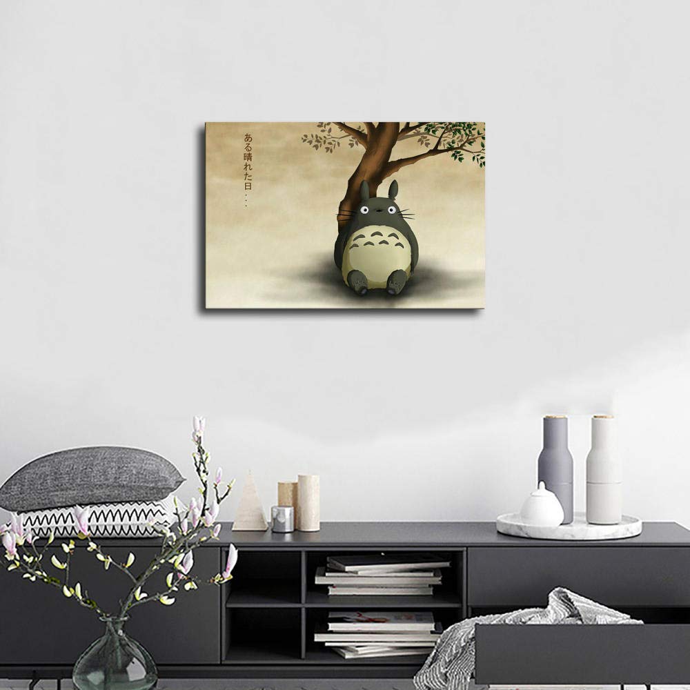 Anime Studio Ghibli Fanart Impression Sur Toile Peinture à L