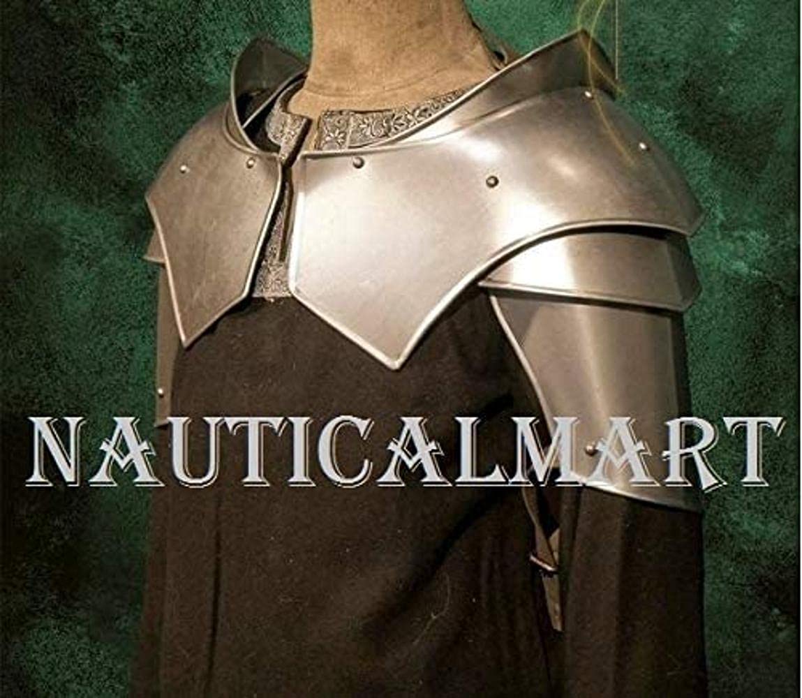 NauticalMart Medieval Pauldrons Shoulder Guard Armor LARP Knight Halloween Costume