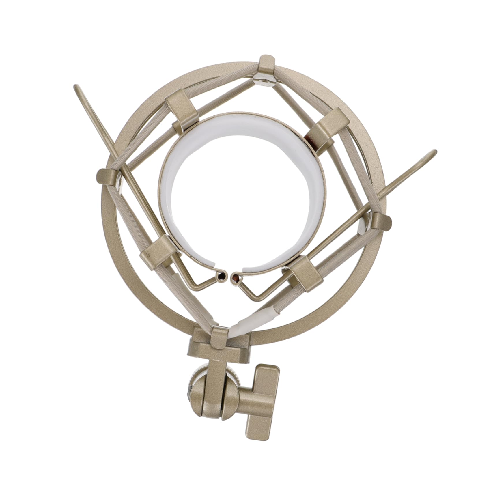 VANZACK 2pcs Condenser Microphone Shockproof Mount Mic Clip Holder for Studio Use Compatible with Microphones for Broadcasting and Voice Recording Applications