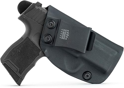 Miniatura 4 de Gears and Barrels Kydex Holster- IWB Concealed Carry with Adjustable Retention - Fits Sig Sauer  Glock Smith & Wesson