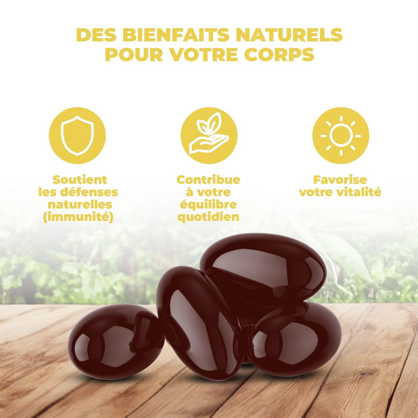CAPSULES D'HUILE DE NIGELLE D'ETHIOPIE