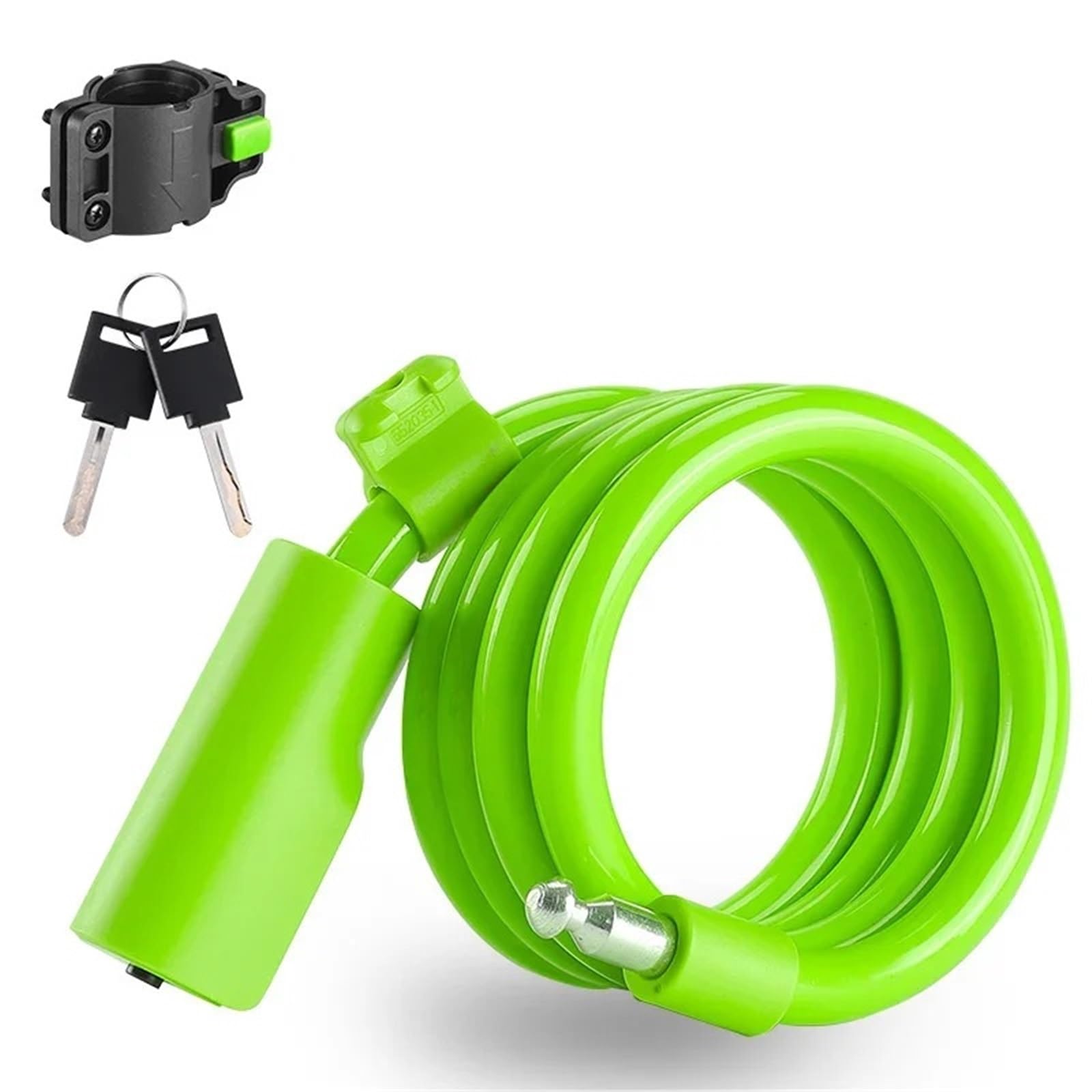 Handlebar Lock,Brake Throttle Lock Multicolor Bicycle Cable Lock Portable Anti-Theft Wire MTB Road Bike Cycling