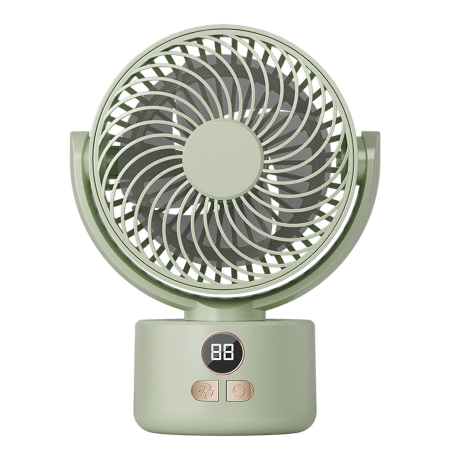 Ventilatore Da Scrivania Ventola Portatile A 3 Velocità Con Oscillazione