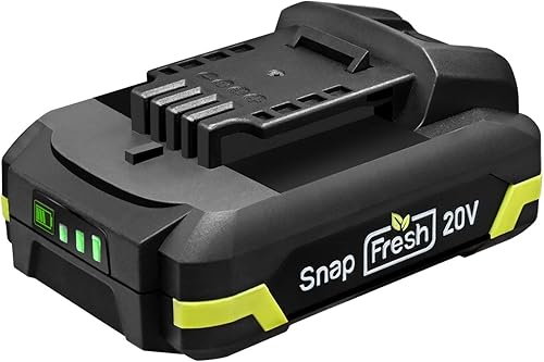 SnapFresh Batería de litio de 20 V para herramientas inalámbricas, batería de larga vida útil solo con todas las herramientas inalámbricas de 20 V,
