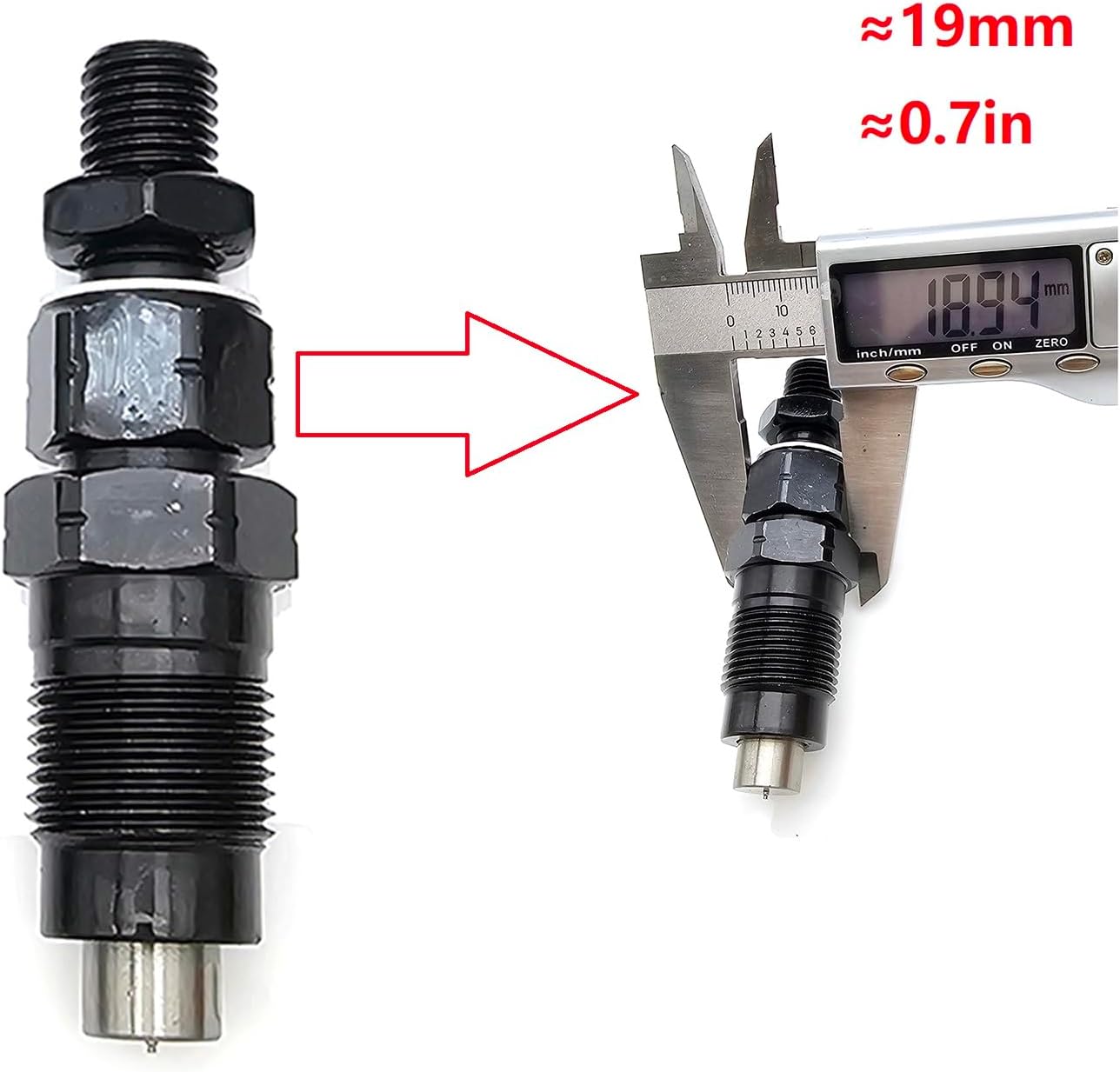 3PCS Fuel Injector + Seal Kit With Heat Shield 131406360 SBA131406360 1703-3422 for Ford New Holland C175 L160 L170 L175 L565 LS160 LS170 LX665 1320 1520 1530 1620 1630 TC33D TC35 TC45 N844