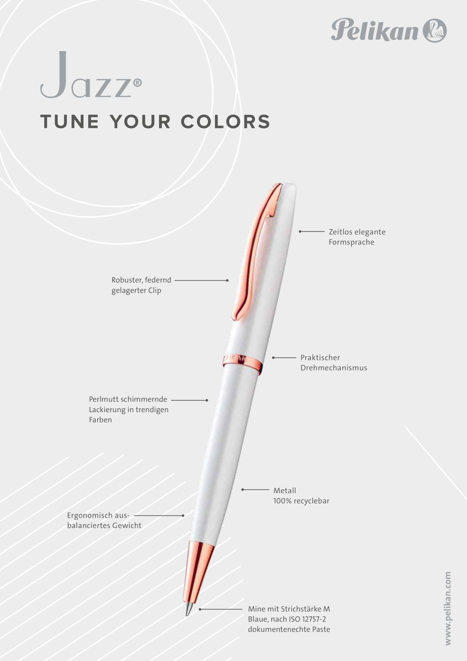 Amazon | Pelikan ボールペン ジャズ ノーブル エレガンス 折りたたみ