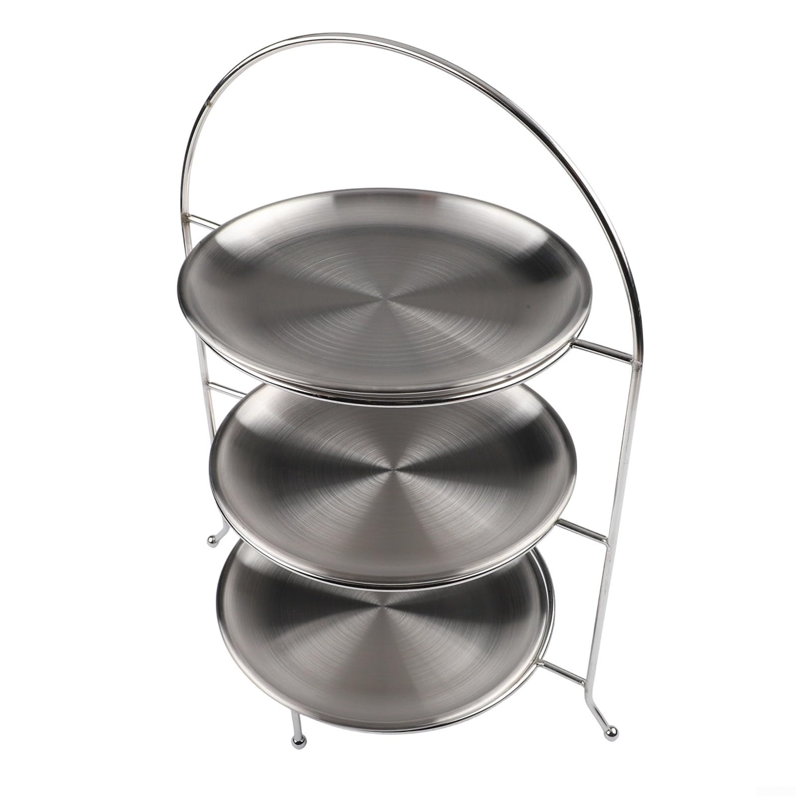 Supporto Buffet Multistrato per Dolci e Snack(sliver)