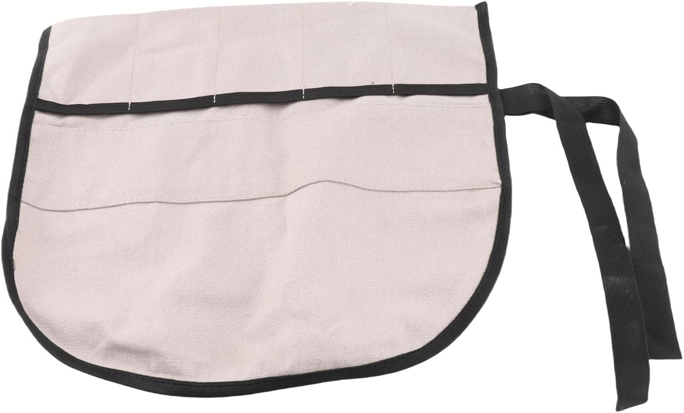Professional Wood Carving Tool Roll Pouch Non Woven Fabric Multi Compartment Organizer for Woodworkers Artists DIY Crafting Portable Storage Bag