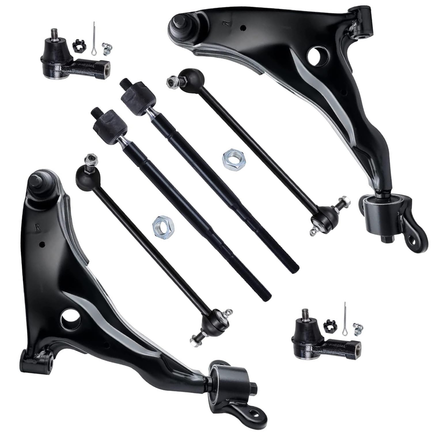Detroit Axle - Front 8pc Control Arms Kit for Dodge Stratus
