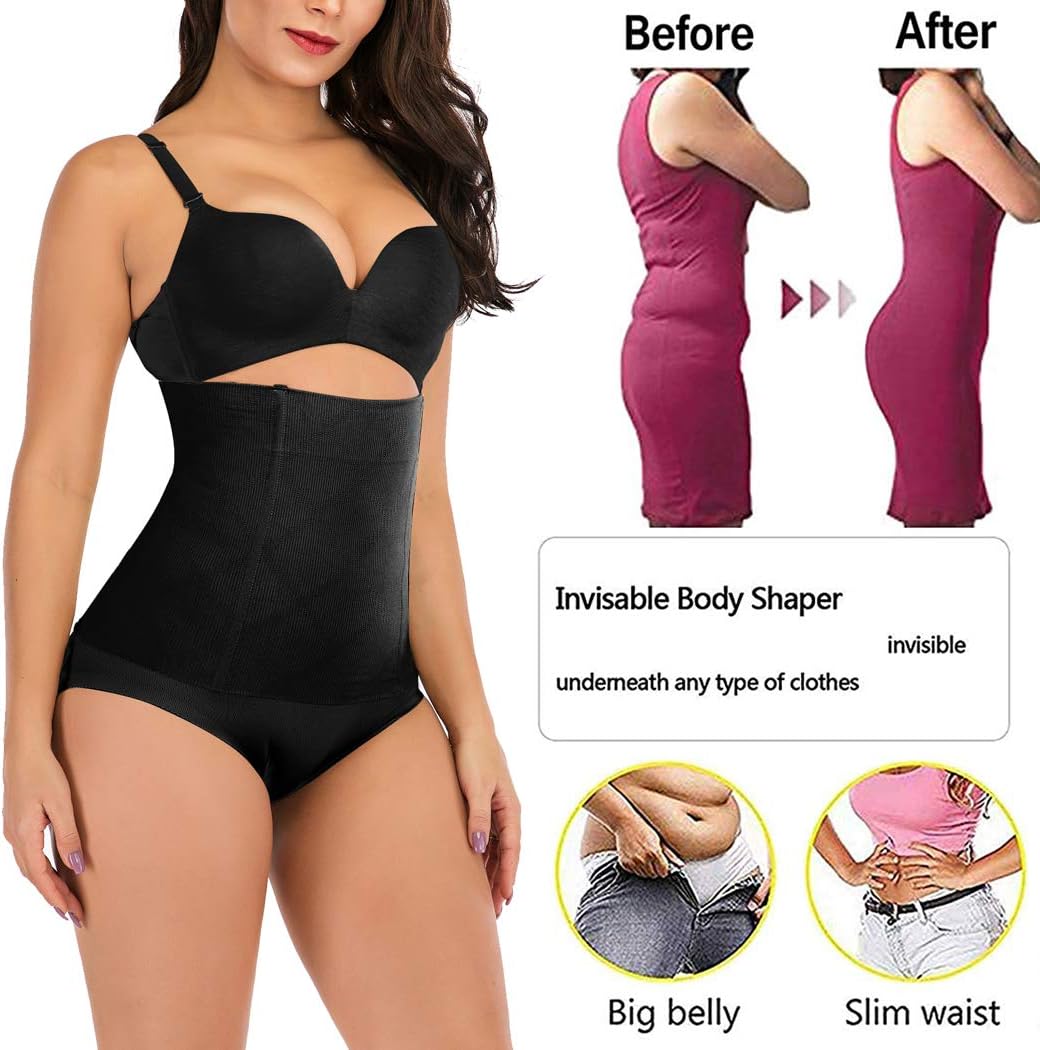FLORATA Waist Trainer for Women Corset Shapewear Tummy Control Waist Cincher Slim Body Shaper Postpartum Belly Band - Image 4