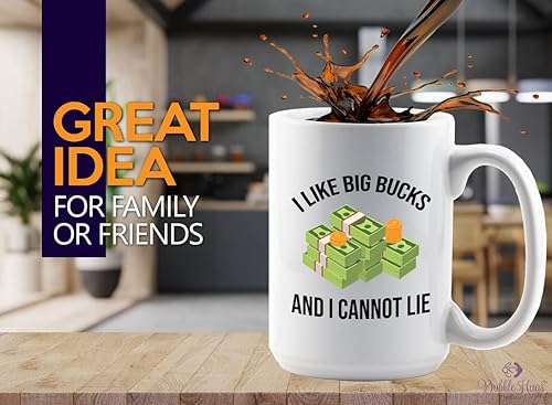 Miniatura 7 de Taza de café del mercado de valores 15oz Negro - Necesito café antes de que se abra el mercado - Mercado de Valores Corredores Asesor Financiero