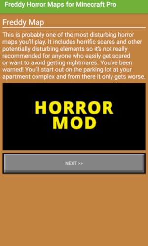 Freddy Horror Maps for Minecraft Pro