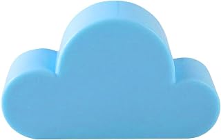 Cloud Magnetic Key Holder for Wall, Magnetic to Securely Hang Multiple Keys and Keychain, Novelty Cute Home Decorations, Easy to Install and Convenient to Use (Blue)