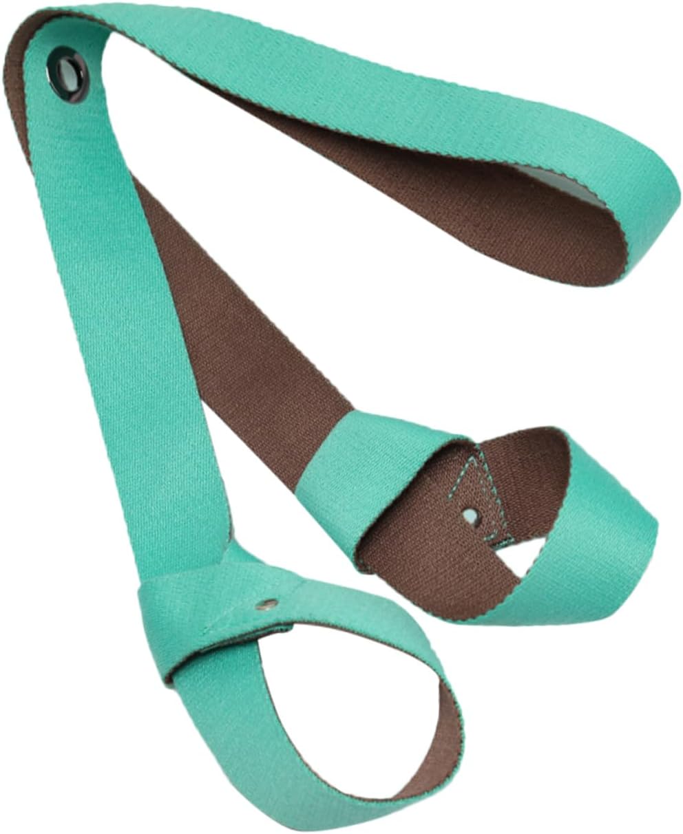 Yoga Mat Strap for Stretching Elastic Resistance Band for Bodybuilding Portable Yoga Stretch Strap for Flexibility Muscle Activation for Hips Arms and Legs