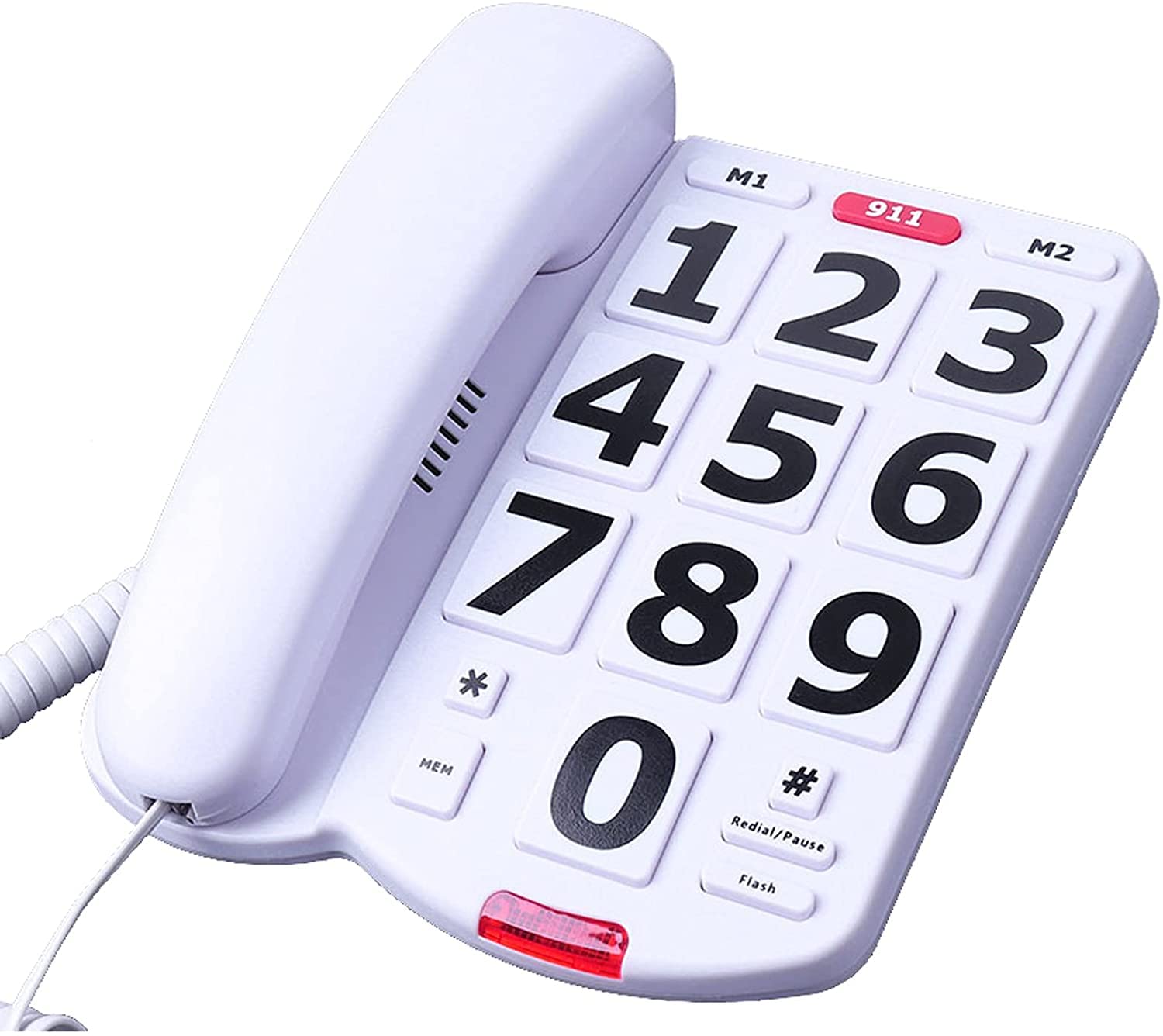 Buy Corded Telephone Corded Big Button Landline Phones for Seniors Home