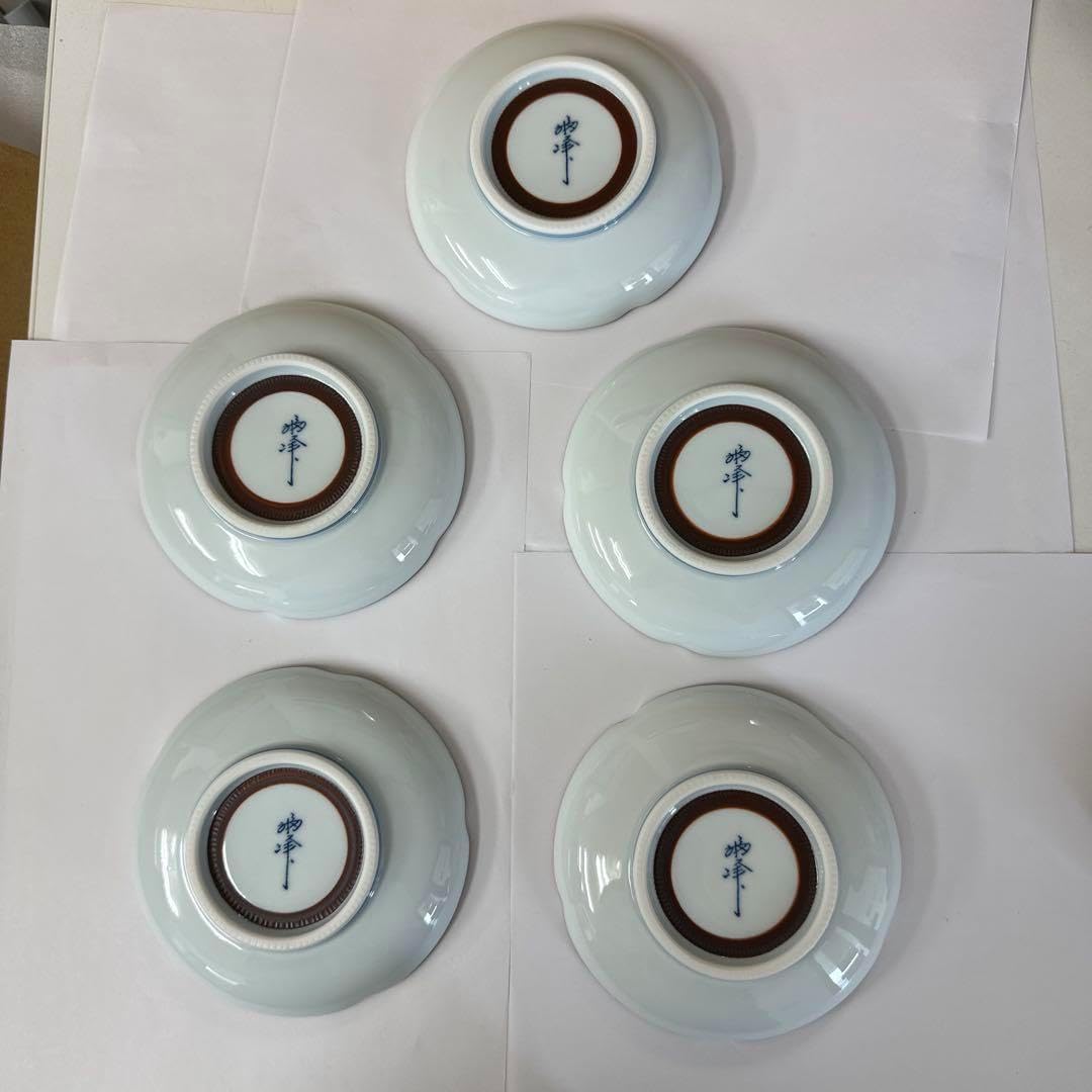 伊万里焼 色絵 皿 亀 松 縁起皿 大正 レトロ アンティーク雑貨