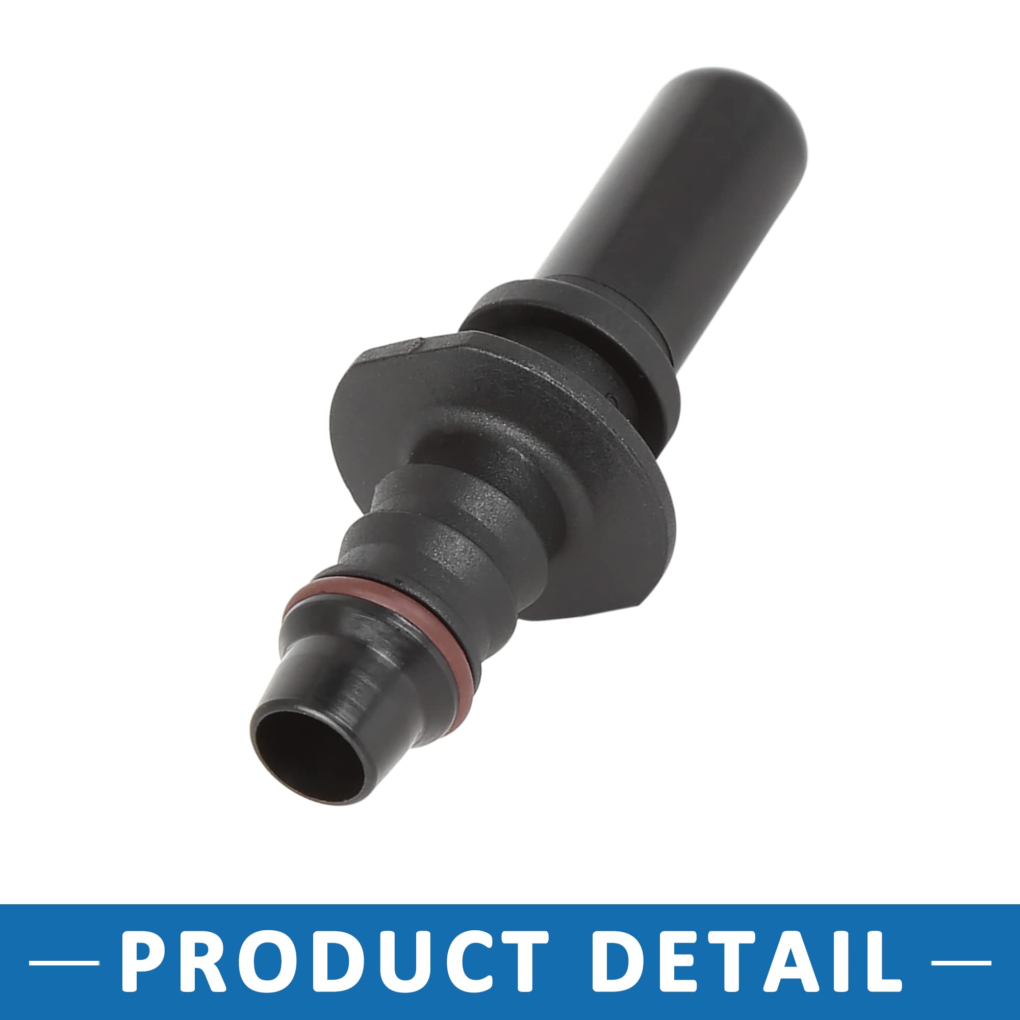 A ABSOPRO 9.89mm ID8 Linea Carburante Tubo Rapida Rilascio Maschio Connettore (2Set)