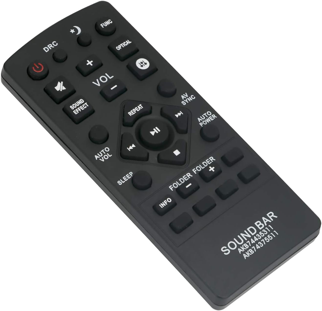 VINABTY AKB74435311 AKB74375511 Replacement Remote Fit for LG Soundbar Home Theater S45A1-D S55A1-D S55A2-D HS7 HS8 HS9 LAS855M LAC955M LAC555H LAC850M LAD350H LAP250H LAS450H LAS455H LAS550H LAS551H - Image 4