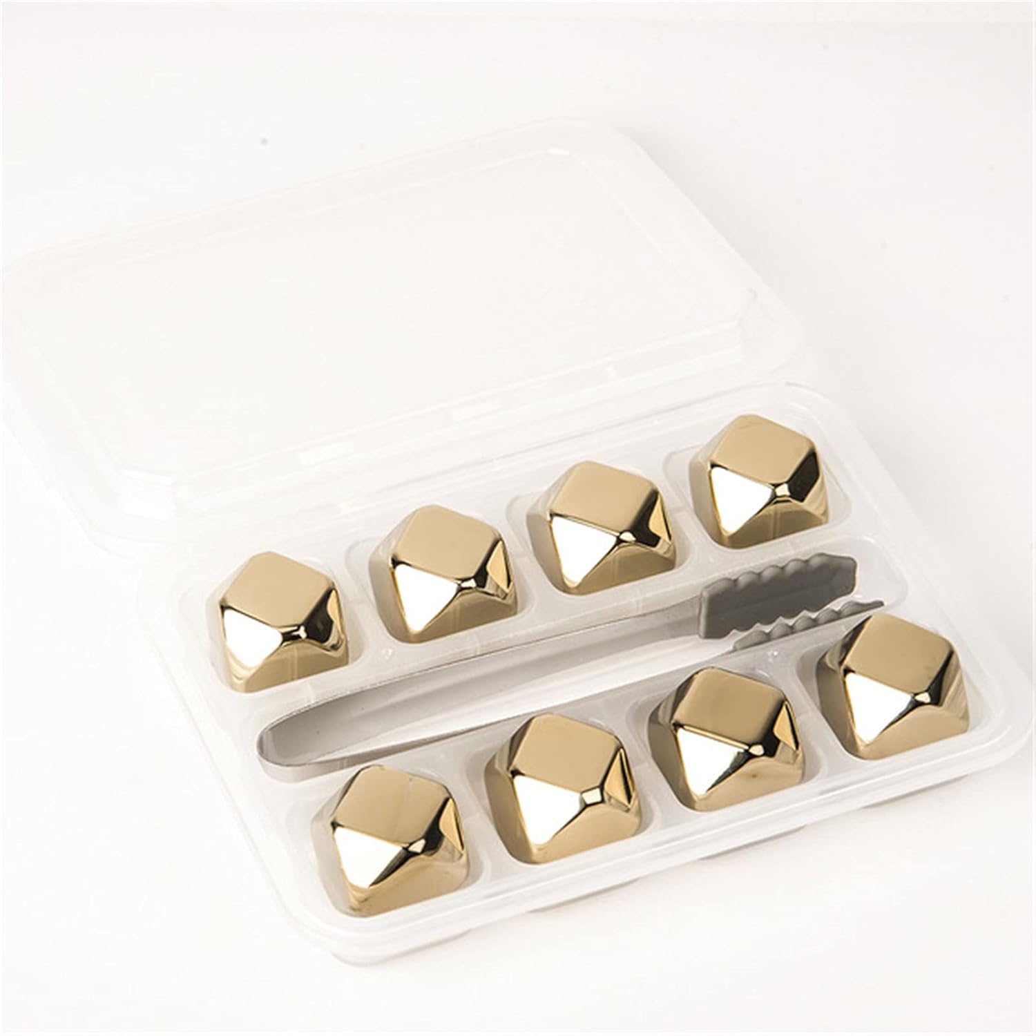 Ice Tartar Stainless Steel Rhombus Whisky Stones Ice Cubes Ice Cubes