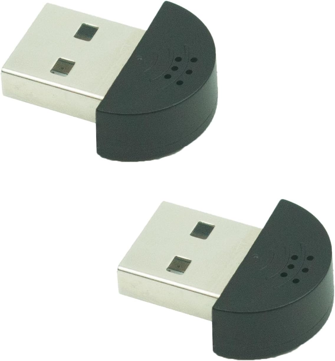 Mini USB Microphone, Plug and Play, Driver-Free, mini mic for Mac desktops and laptops are Convenient and Practical. Ideal for Web Chat, Gaming, and Video conferencing (Black)