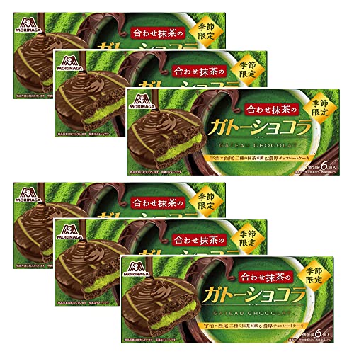 森永製菓 合わせ抹茶のガトーショコラ 6個×6個のサムネイル