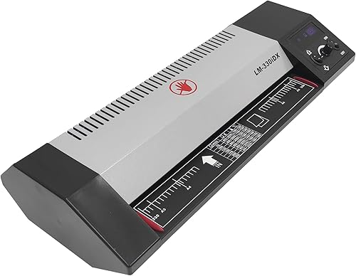 Miniatura 6 de INTBUYING Laminador frío caliente de alta temperatura de los rodillos de la máquina 4 de la laminación del metal A3 para la bolsa que lamina de 10