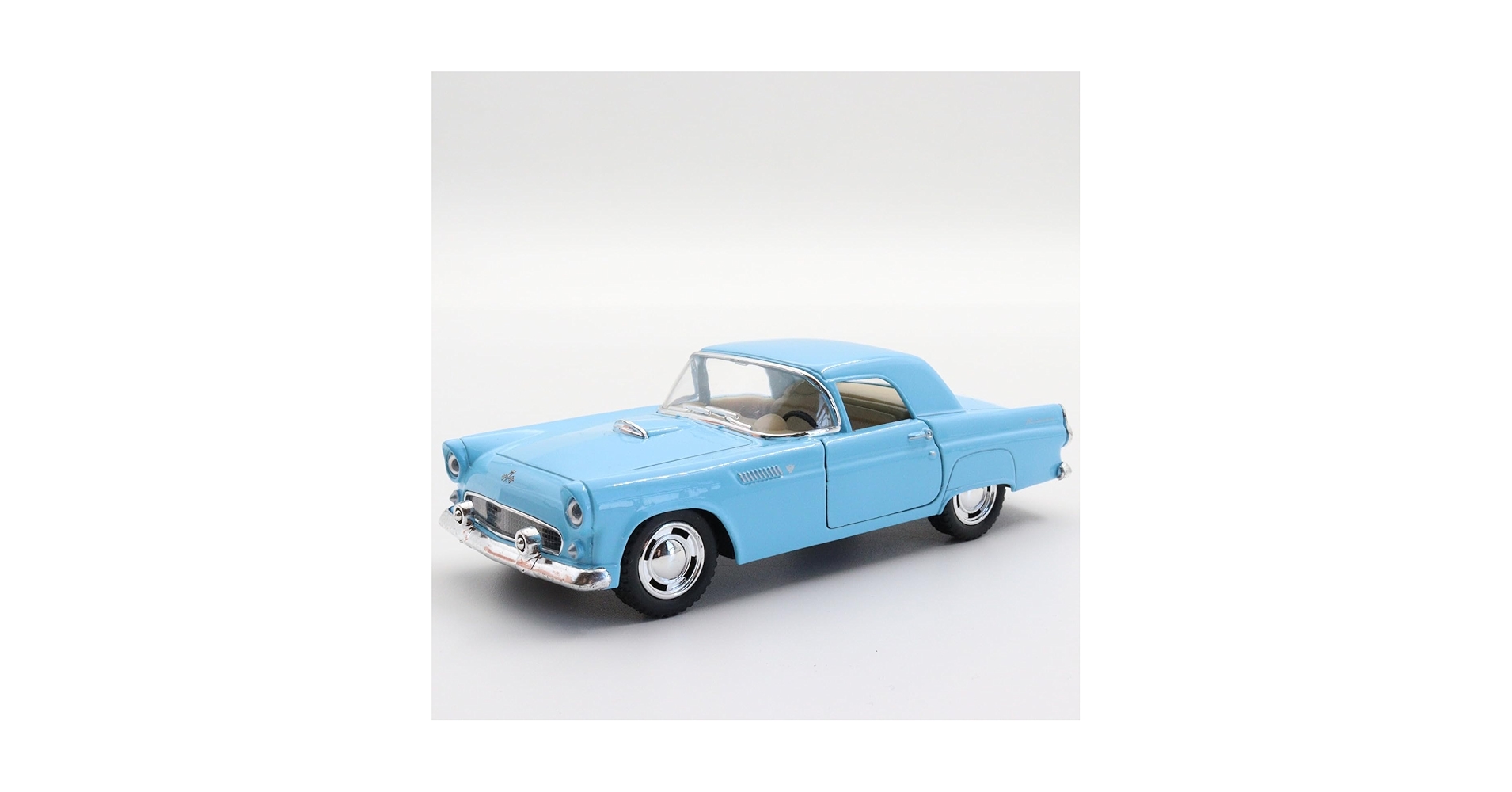 1955 FORD Thunderbird (1:24) ダイキャスト メタル Amazon.com: KiNSMART - 1955 Ford Thunderbird Hard Top 5