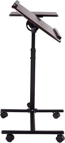 Miniatura 7 de OneSpace Computadora portátil ajustable en ángulo y altura, doble superficie, espresso Espresso,Cherry Red,https://www.amazon.com/dp/undefined