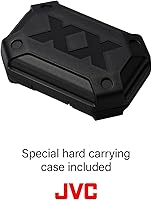 Vista 7 de JVC HAFX1X Headphone Xtreme-Xplosivs, Black, Red