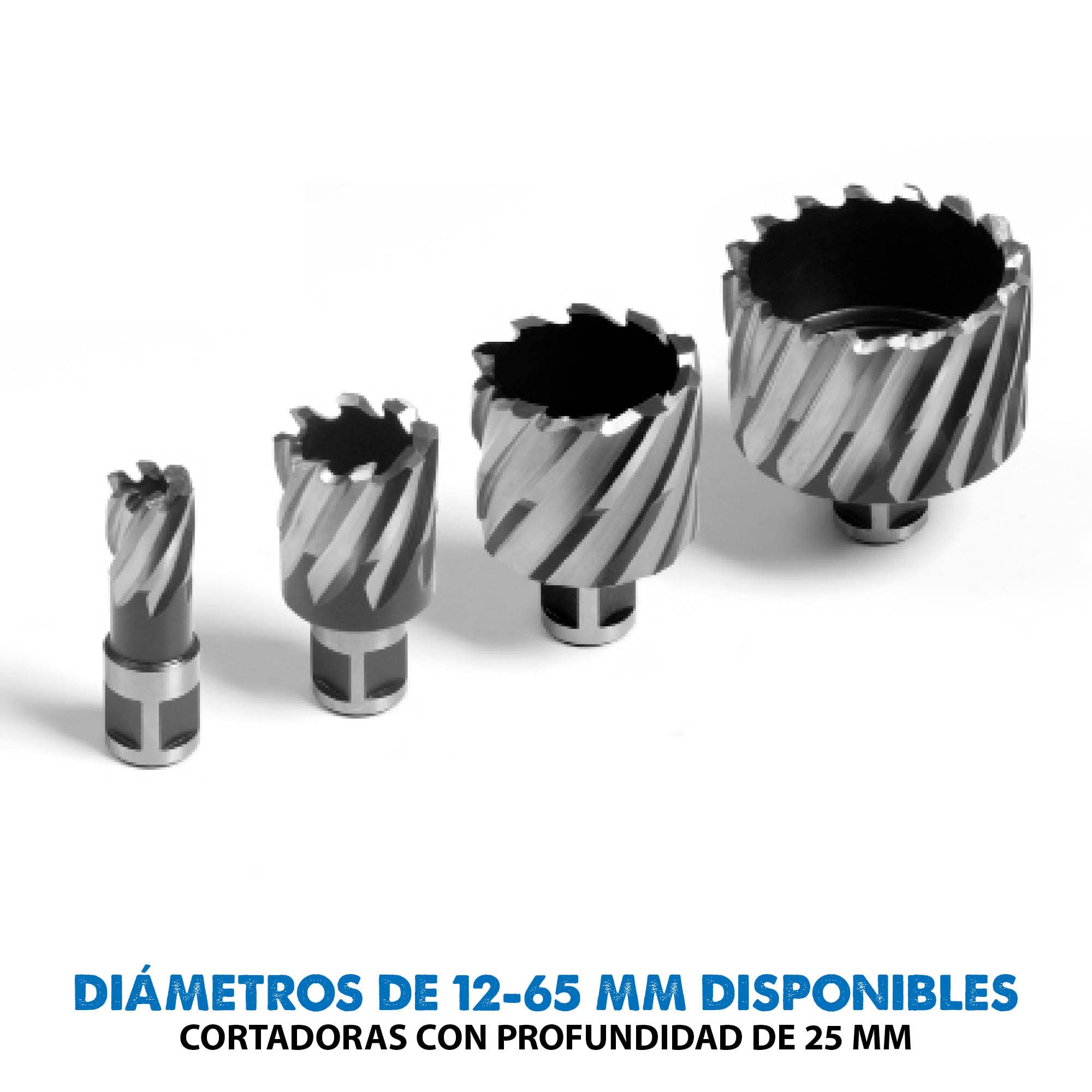 Evolution - Cortadora anular de 20 x 25 mm (20S) de Evolution: corta más rápido y dura más tiempo, Compatible con prácticamente todos los taladros magnéticos