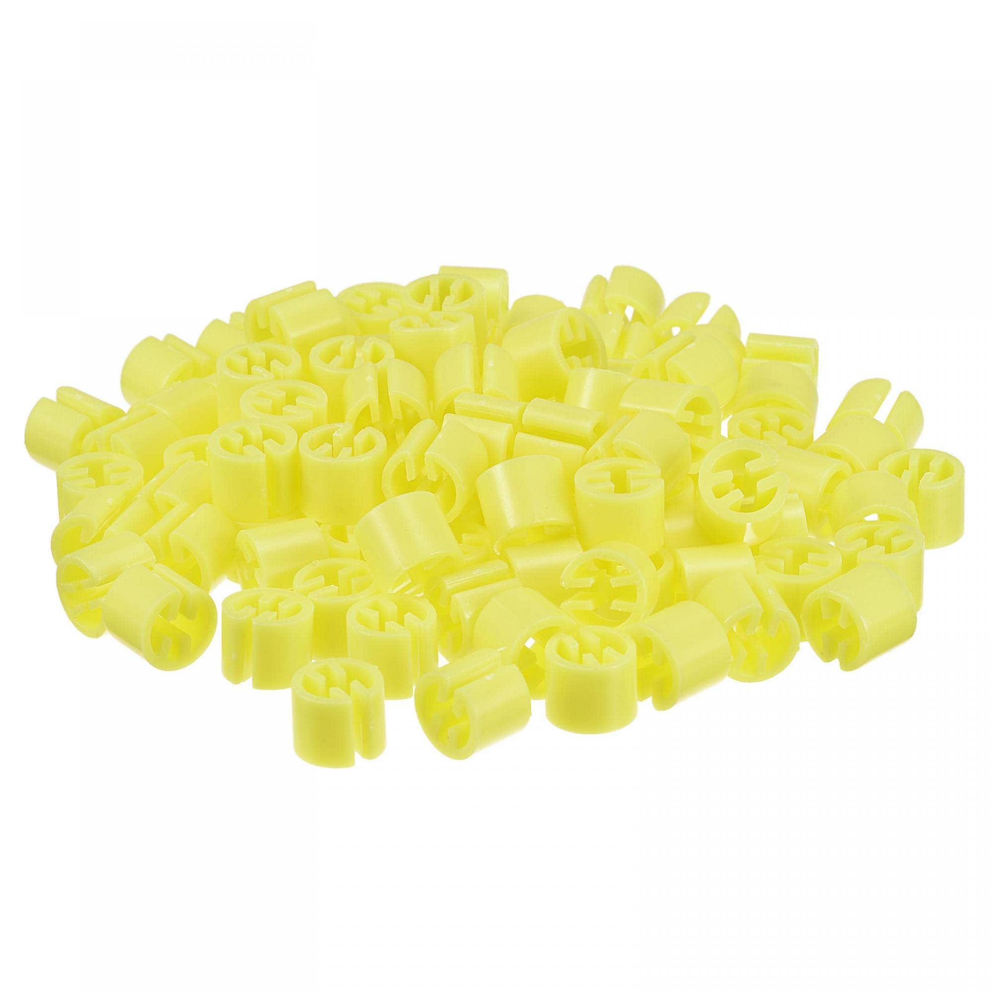 210Pcs 7 Colors Clothes Clothes Blank Tags Hanger Markers Plastic Garment Hanger Size Markers Assortment Kit Fit 9 5mm Rod Racks Number Labels Access