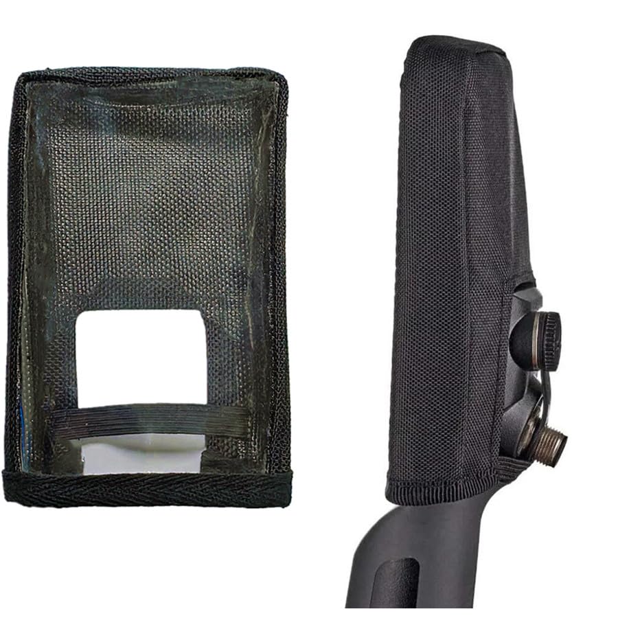 shrxy Dirt Cover for Minelab Equinox 600 800 control box - Color: Black