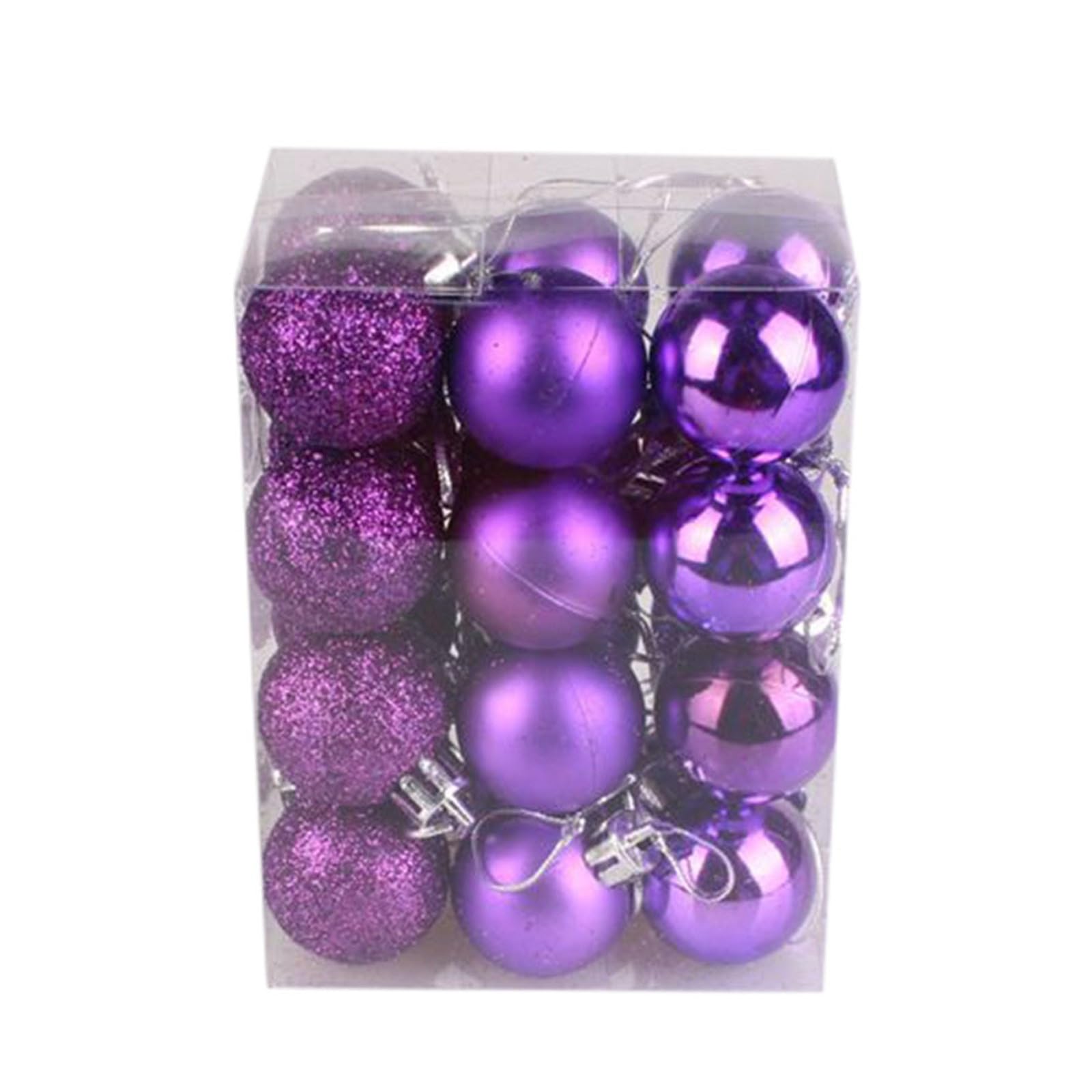 Christmas Ball Ornaments Christmas Tree Decoration Ornaments Shatterproof Hanging Balls for Birthday Halloween Holiday Wedding Decorations Set of 48pcs